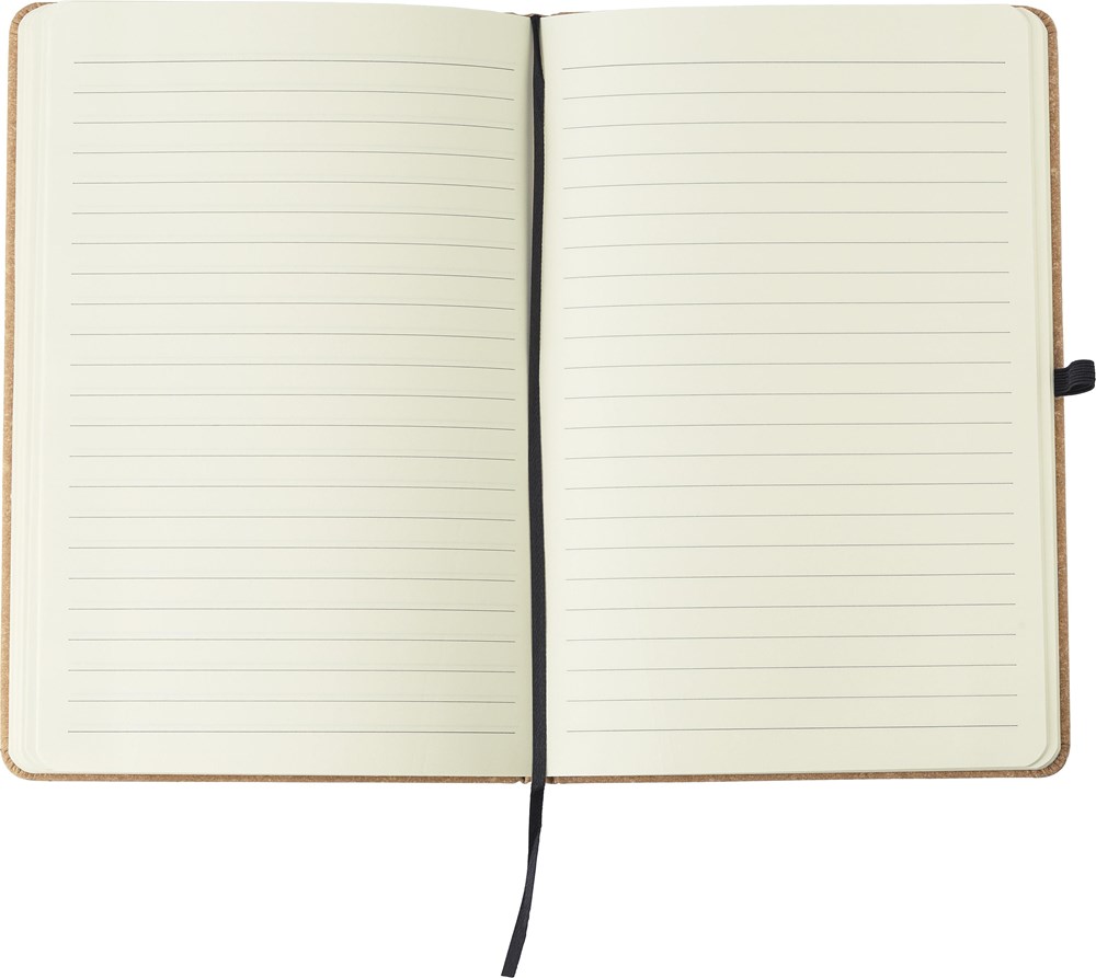 Gerecycled leren notitieboekje (A5) Gianna