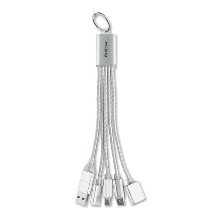 HUBLUE - 5-in-1 laadkabel sleutelhanger