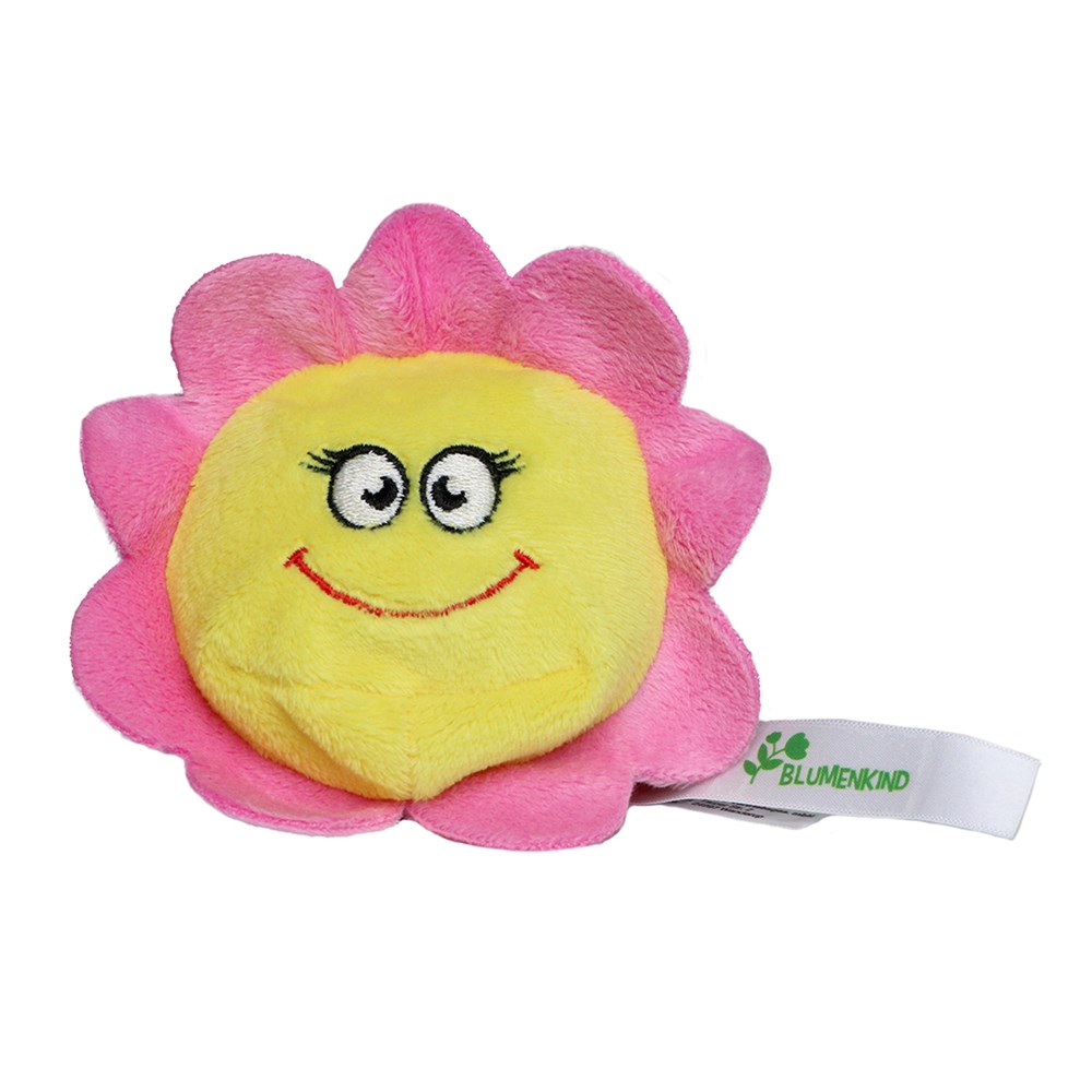 Schmoozies® Bloem met slogan - veelkleurig