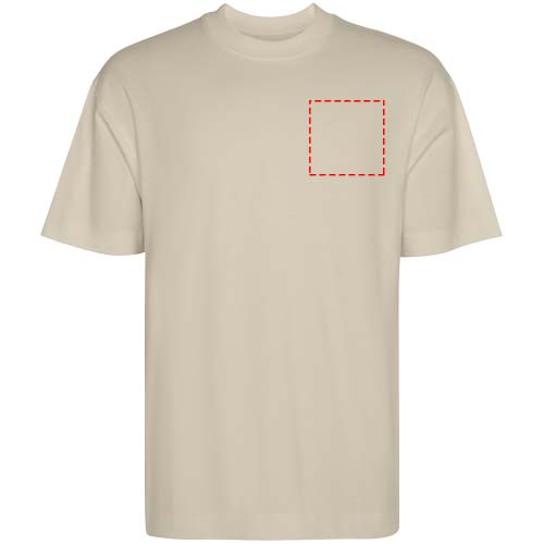 Chow oversized unisex T-shirt met korte mouwen