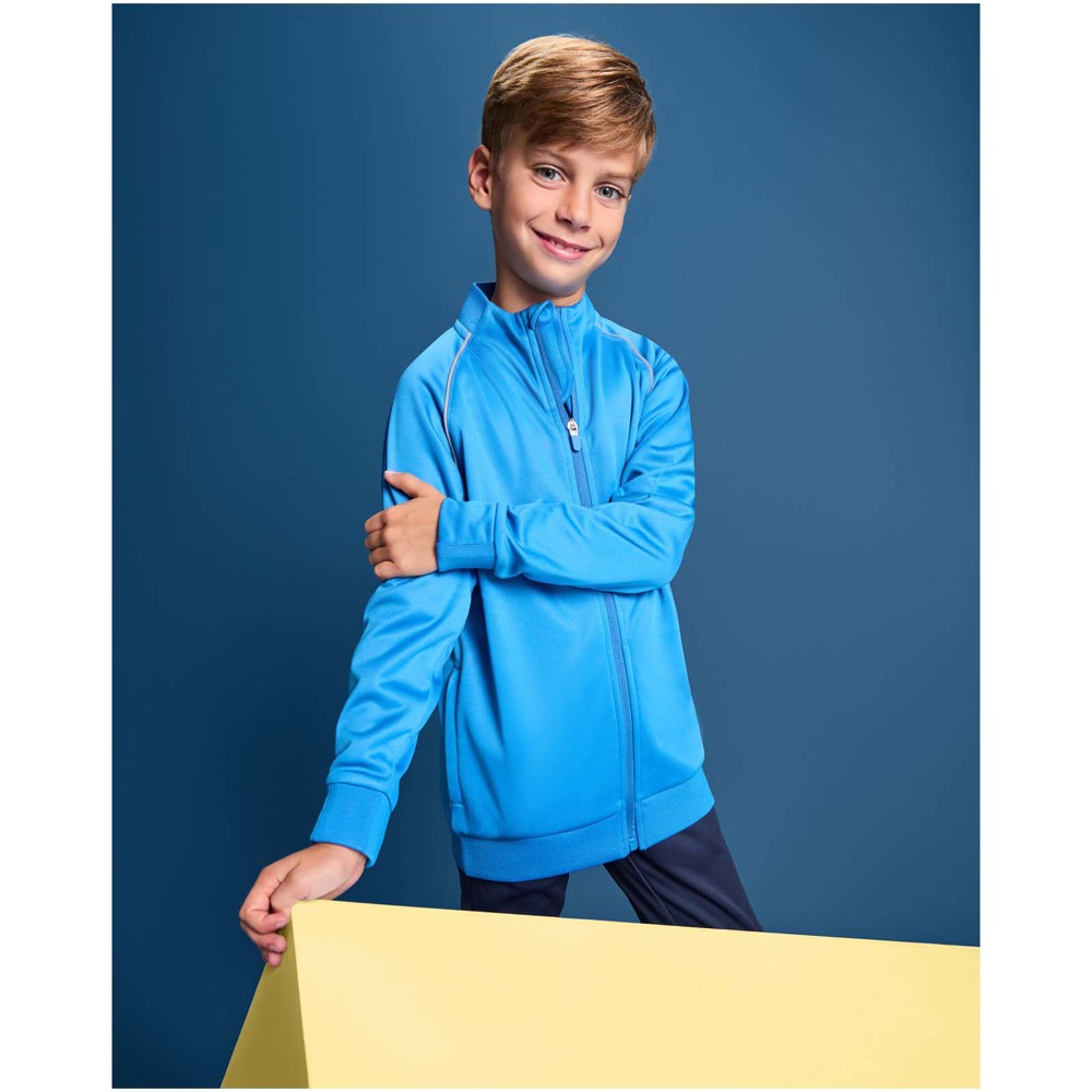 Valier-sweatshirt voor kinderen met doorlopende rits