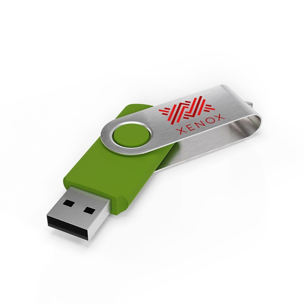 USB Stick Twister- Geel- 8GB 2.0