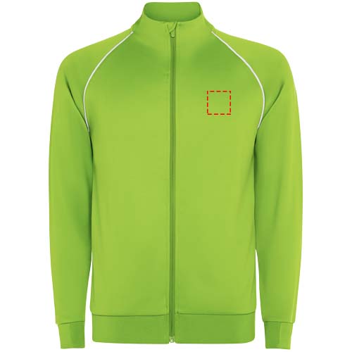 Valier-sweatshirt voor kinderen met doorlopende rits