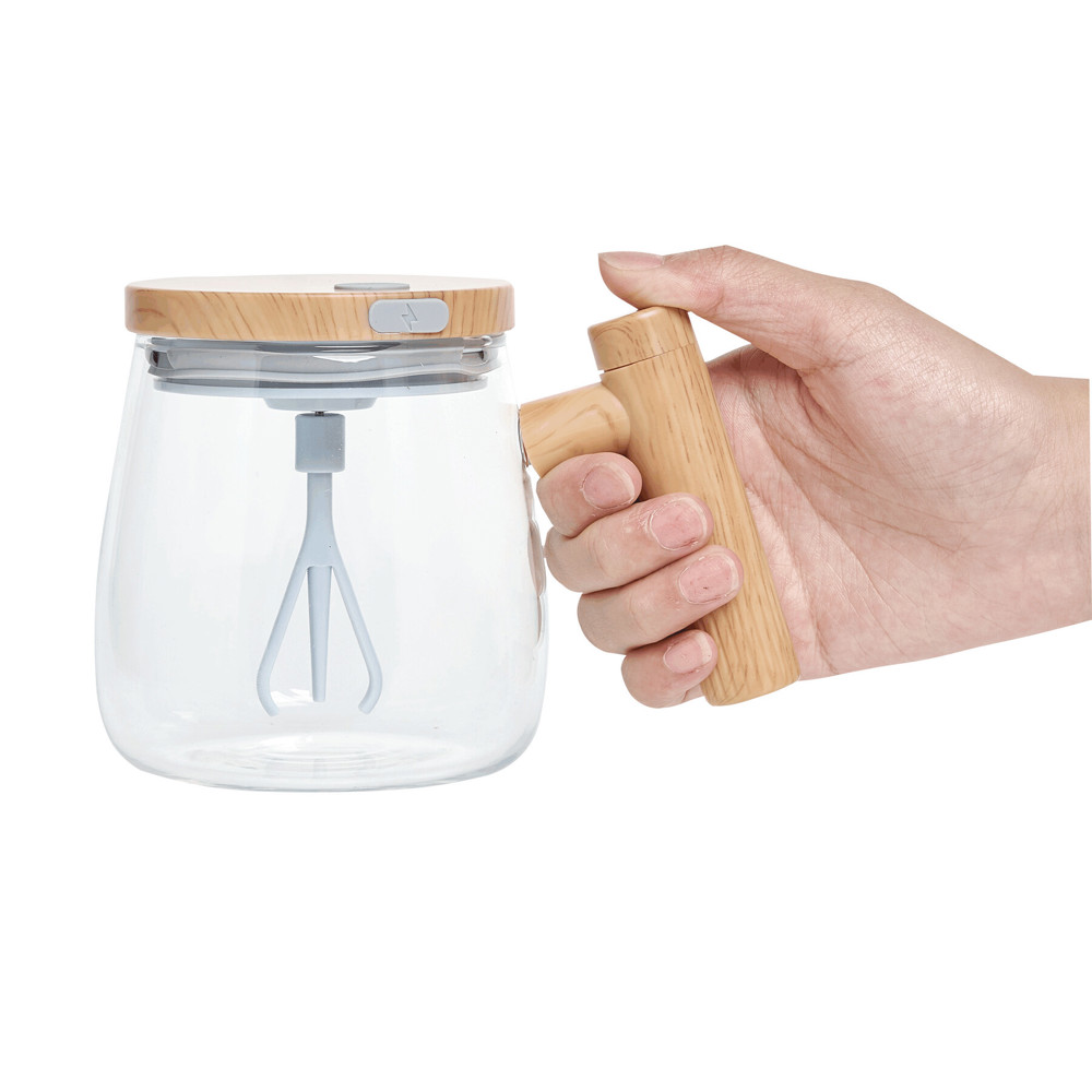 BURU Self-Stirring Mug - BURU Self-Stirring Mug, Zelfroerende beker
