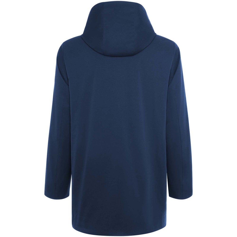 Unisex parka met gewatteerde kraag