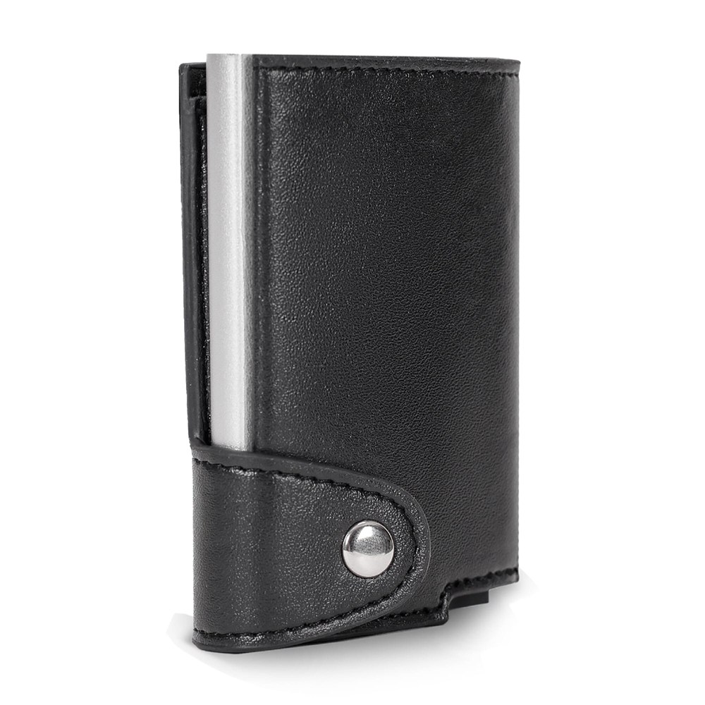 RFID kaarthouder met leerlook hoes