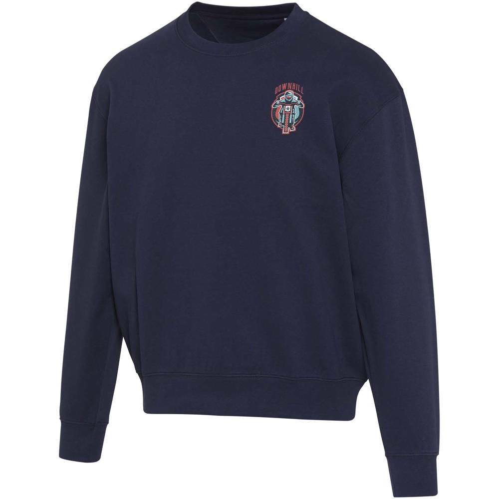 Boris 280 g/m2 unisex OCS organische oversized trui met ronde hals